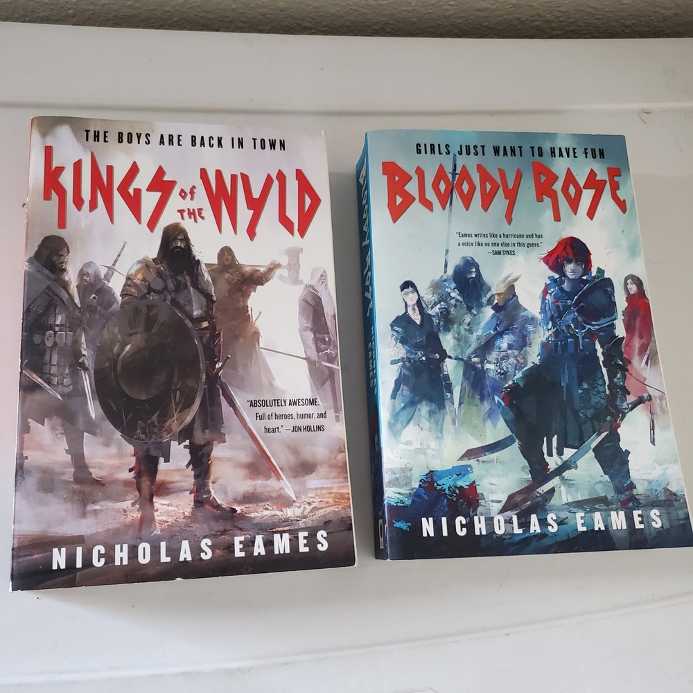 Nicholas Eames The Band Book Set Kings of the Wyld Bloody Rose Fantasy Paperback